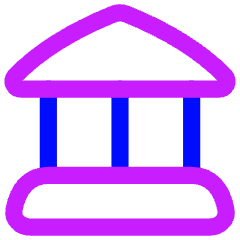 Bank Icon from Flex Neon Set