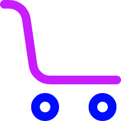Shopping Cart Heavy Icon from Flex Neon Set