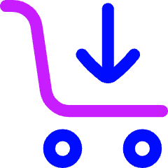 Shopping Cart Load Icon from Flex Neon Set