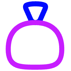 Bag Icon from Flex Neon Set