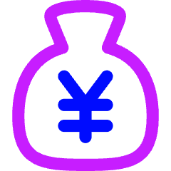Bag Yen Icon from Flex Neon Set