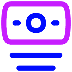 Bill 1 Icon from Flex Neon Set
