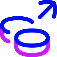 Cash Outgoing Icon from Flex Neon Set