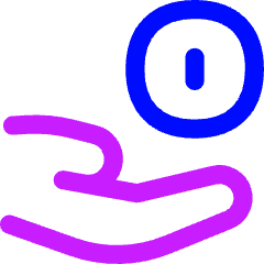 Coin Share Icon from Flex Neon Set