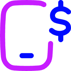 Mobile Payment Icon from Flex Neon Set