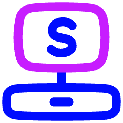 Cashier Machine 2 Icon from Flex Neon Set