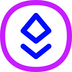 Ethereum Circle Icon from Flex Neon Set