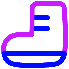 Boots Icon from Flex Neon Set
