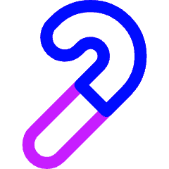 Cane Icon from Flex Neon Set