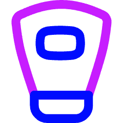 Skin Care Icon from Flex Neon Set