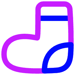 Sock Icon from Flex Neon Set