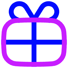 Gift 2 Icon from Flex Neon Set