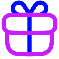 Gift Icon from Flex Neon Set