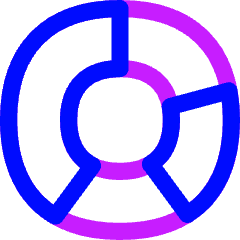 Donut Graph Icon from Flex Neon Set