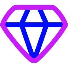 Diamond 2 Icon from Flex Neon Set