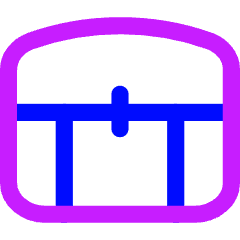 Treasure Chest Icon from Flex Neon Set