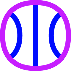 Ball Icon from Flex Neon Set