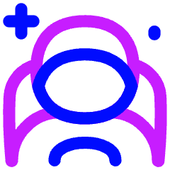 Astronaut Icon from Flex Neon Set