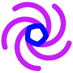 Galaxy 1 Icon from Flex Neon Set