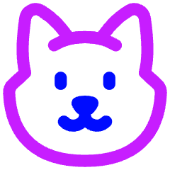 Cat 2 Icon from Flex Neon Set