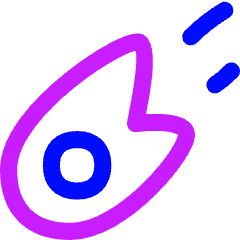 Comet Icon from Flex Neon Set
