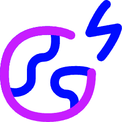 Geothermal Energy Icon from Flex Neon Set