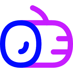 Log Icon from Flex Neon Set