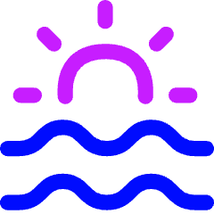 Sunset Icon from Flex Neon Set