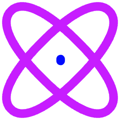 Atom Icon from Flex Neon Set