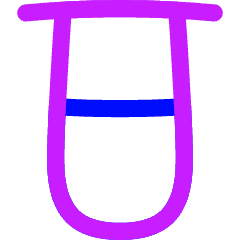 Test Tube Icon from Flex Neon Set