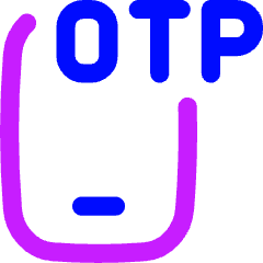 Phone Otp Icon from Flex Neon Set