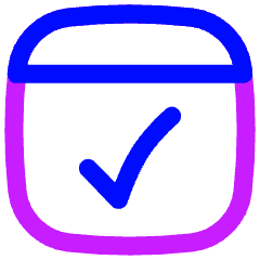 Browser Check Icon from Flex Neon Set