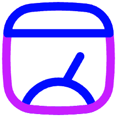 Browser Dashboard Icon from Flex Neon Set