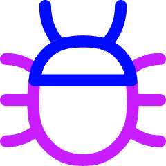 Bug Icon from Flex Neon Set