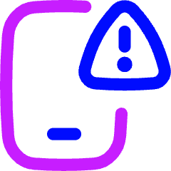 Threat Phone Icon from Flex Neon Set