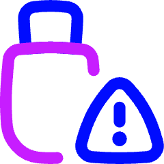 Threat Usb Icon from Flex Neon Set