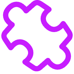 Module Puzzle 1 Icon from Flex Neon Set