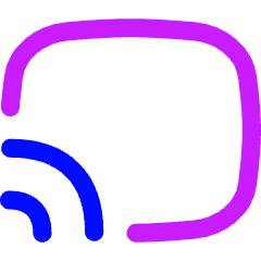 Screen Broadcast Icon from Flex Neon Set