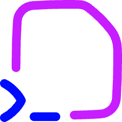 File Code 2 Icon from Flex Neon Set