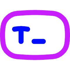 Text Field Icon from Flex Neon Set
