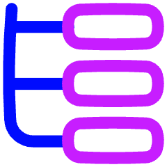 Web Hierarchy Icon from Flex Neon Set