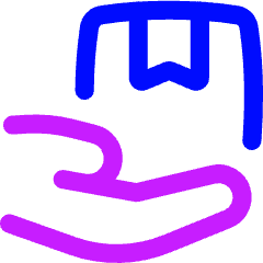 Delivery Shipping Icon from Flex Neon Set