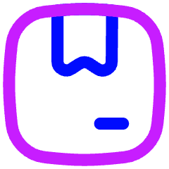 Shipping Box 1 Icon from Flex Neon Set