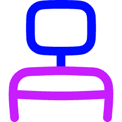 Workspace Desk Icon from Flex Neon Set