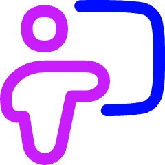 Class Lesson Icon from Flex Neon Set