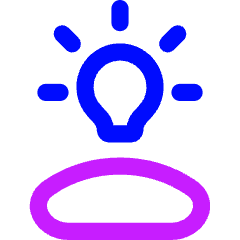 Collaborations Idea Icon from Flex Neon Set