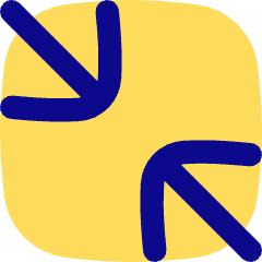 Line Arrow Shrink Diagonal Large 2 Icon from Flex Pop Set