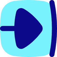 Triangle Arrow Move Right Large 1 Icon from Flex Pop Set