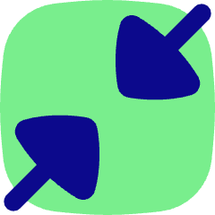 Triangle Arrow Shrink Diagonal Large 1 Icon from Flex Pop Set