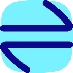 Line Arrow Transfer Horizontal Large 1 Icon from Flex Pop Set